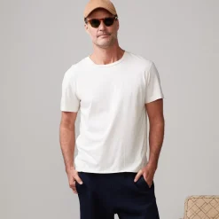 MONROW Relaxed Crew OFFWHITE Shop